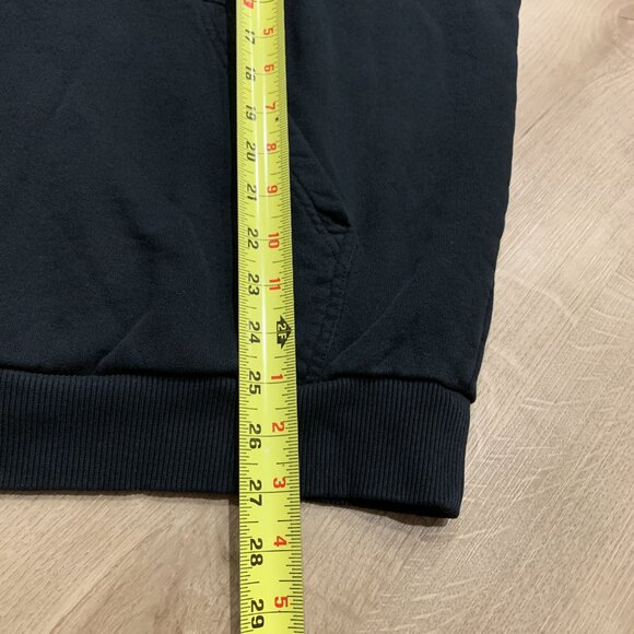 Zach Bryan 2024 The Quittin’ Time Tour Hoodie Size Medium M Black Oversized - Picture 7 of 7